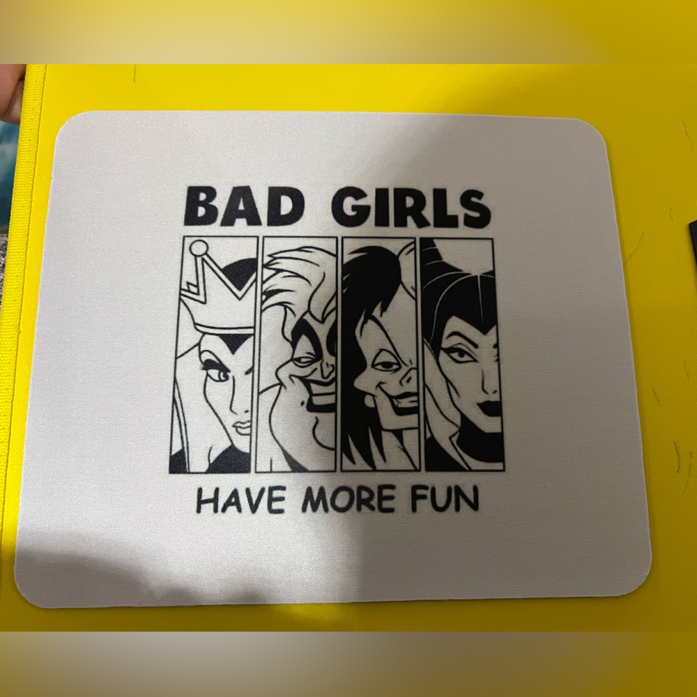 Disney Villains mouse pad